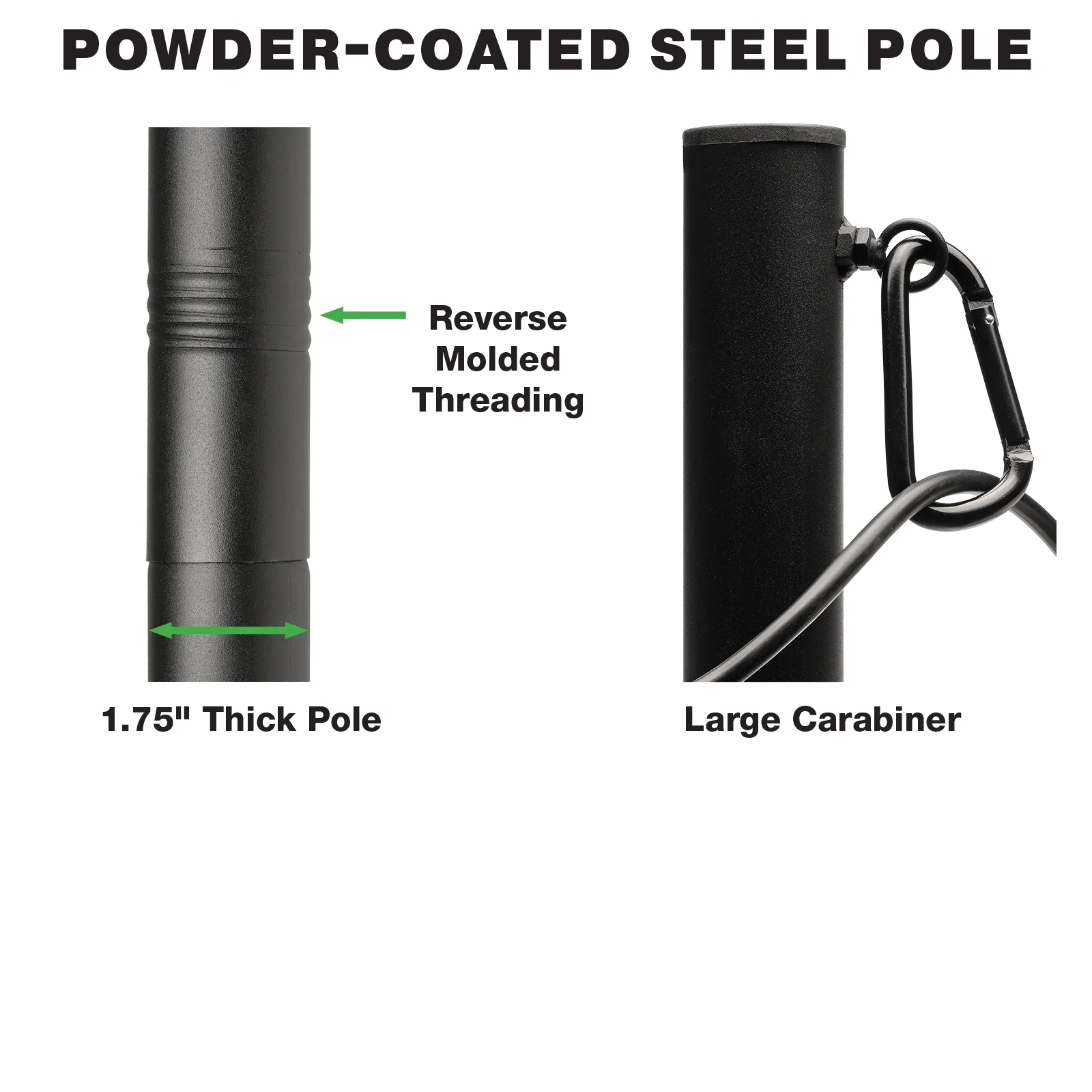 Excello Global Products Wooden Planter Box Set with 10' String Light Pole - 14"x14", Ready to Assemble.