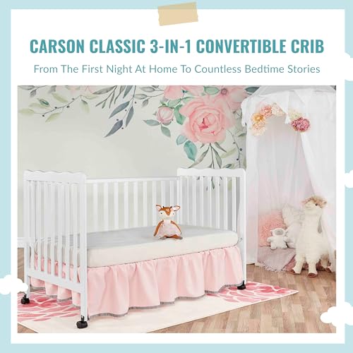 Carson Classic 3-in-1 Convertible Crib in Natural