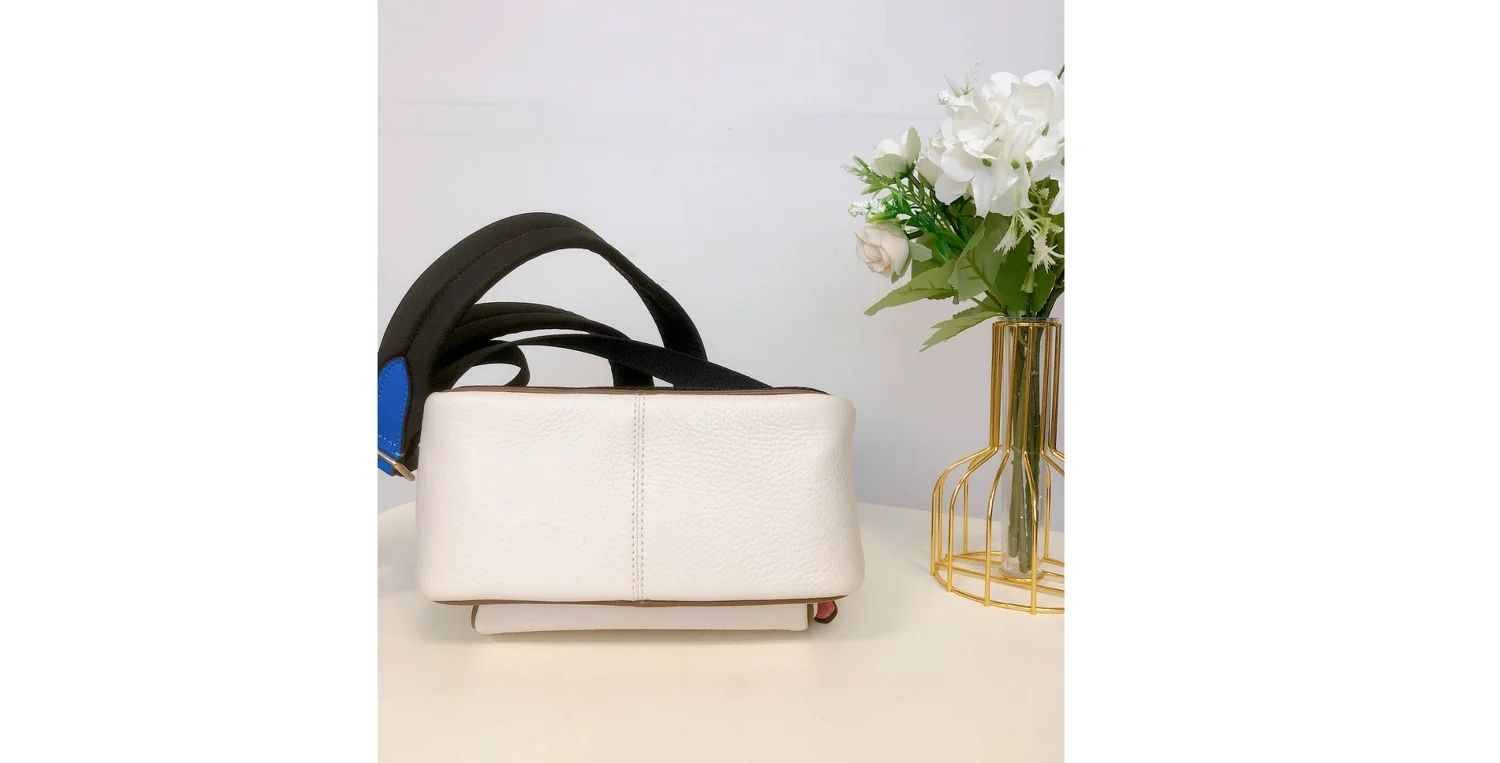 Coach (CA624) Mini Court Signature Rainbow Logo Chalk Multi Shoulder Backpack