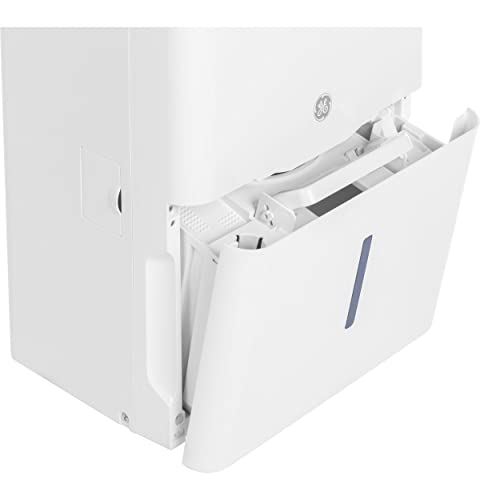 GE Energy Star Portable Dehumidifier 35 Pint, Perfect for Bedroom, Basement & Garage or Rooms up to 3000 Sq Ft, Ideal for High Humidity Areas