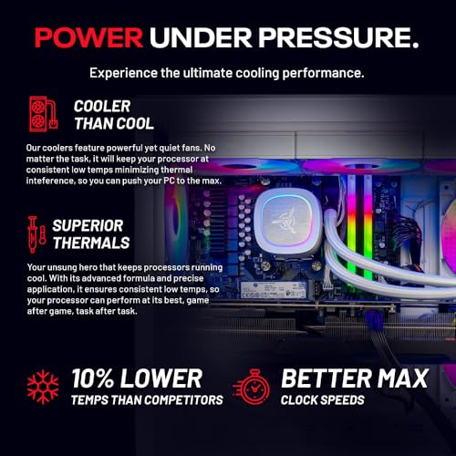 Skytech Gaming Azure 3 Desktop PC, Ryzen 7 9700X 3.8 GHz (5.5GHz), NVIDIA RTX 5060, 1TB NVMe SSD, 32GB DDR5 RAM 6000 RGB, 850W Gold ATX 3 PSU