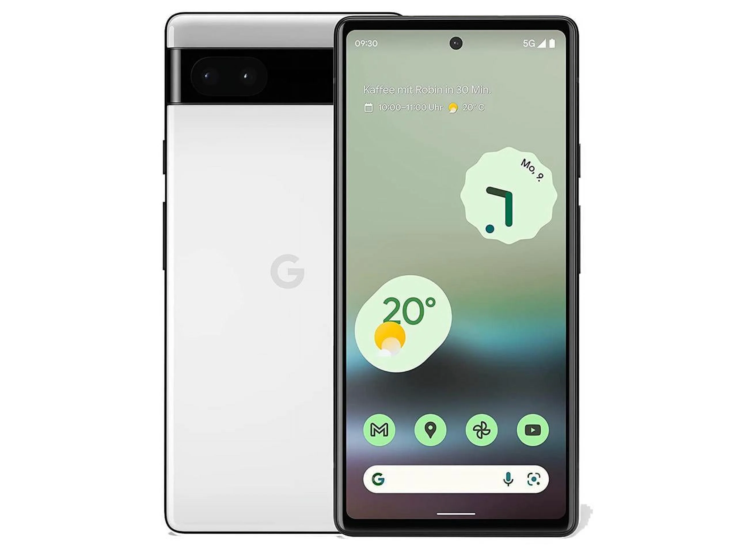 Google Pixel 6a 128 GB Smartphone, 6.1" OLED Full HD Plus 1080 x 2400