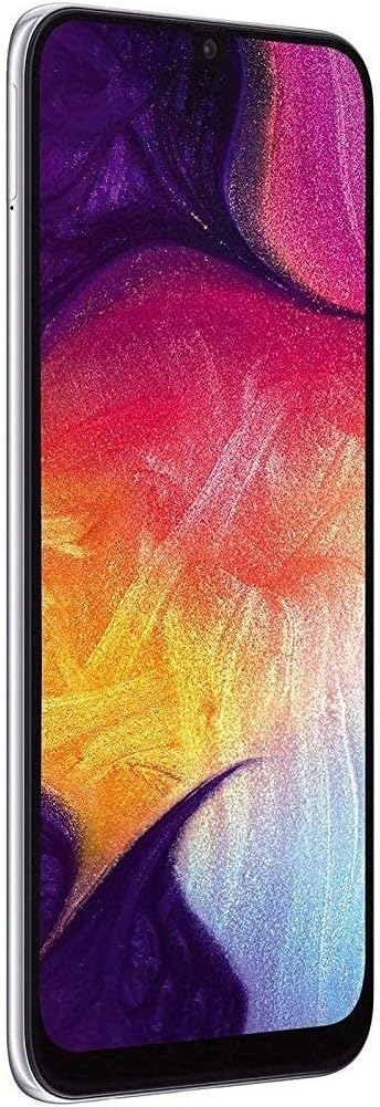 Samsung Galaxy A50 A505G 64GB Duos GSM Unlocked Phone w/Triple 25MP Camera - White (Renewed)