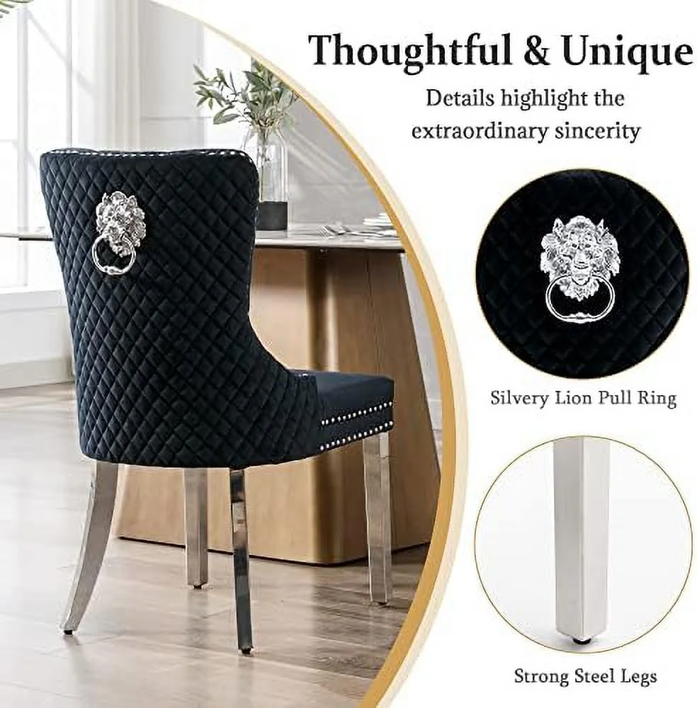 HOOMHIBIU Velvet Loveseat Settee  Nikki Collection Modern Dining Chair  Upholstered Contemporary Banquette Bench with Back  Button Tufted Comfy