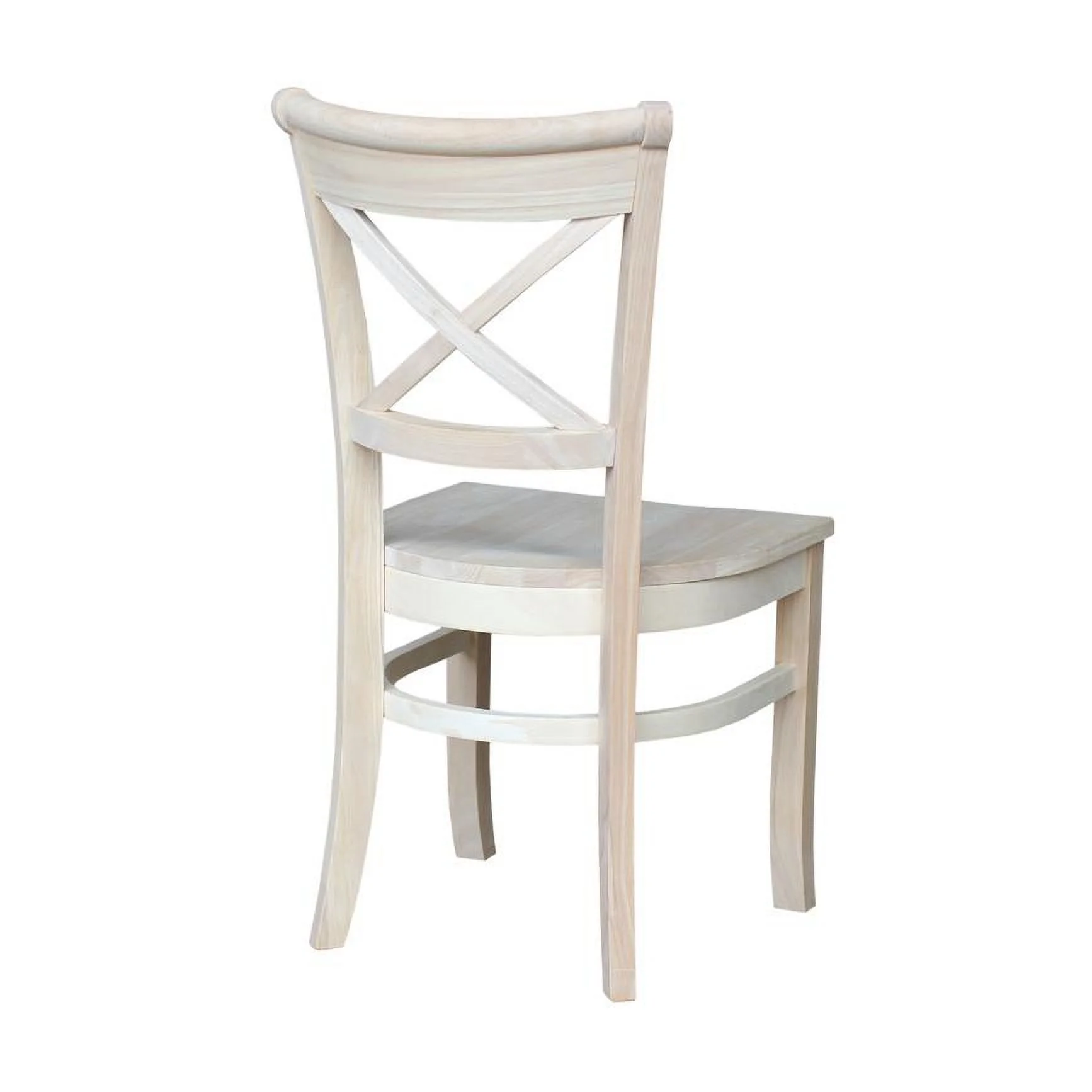 Set of Two Charlotte X-Back Chairs