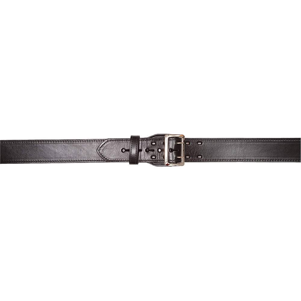 Gould u0026 Goodrich Fully Lined Leather Duty Belt 48,Nickel,Basket Weave