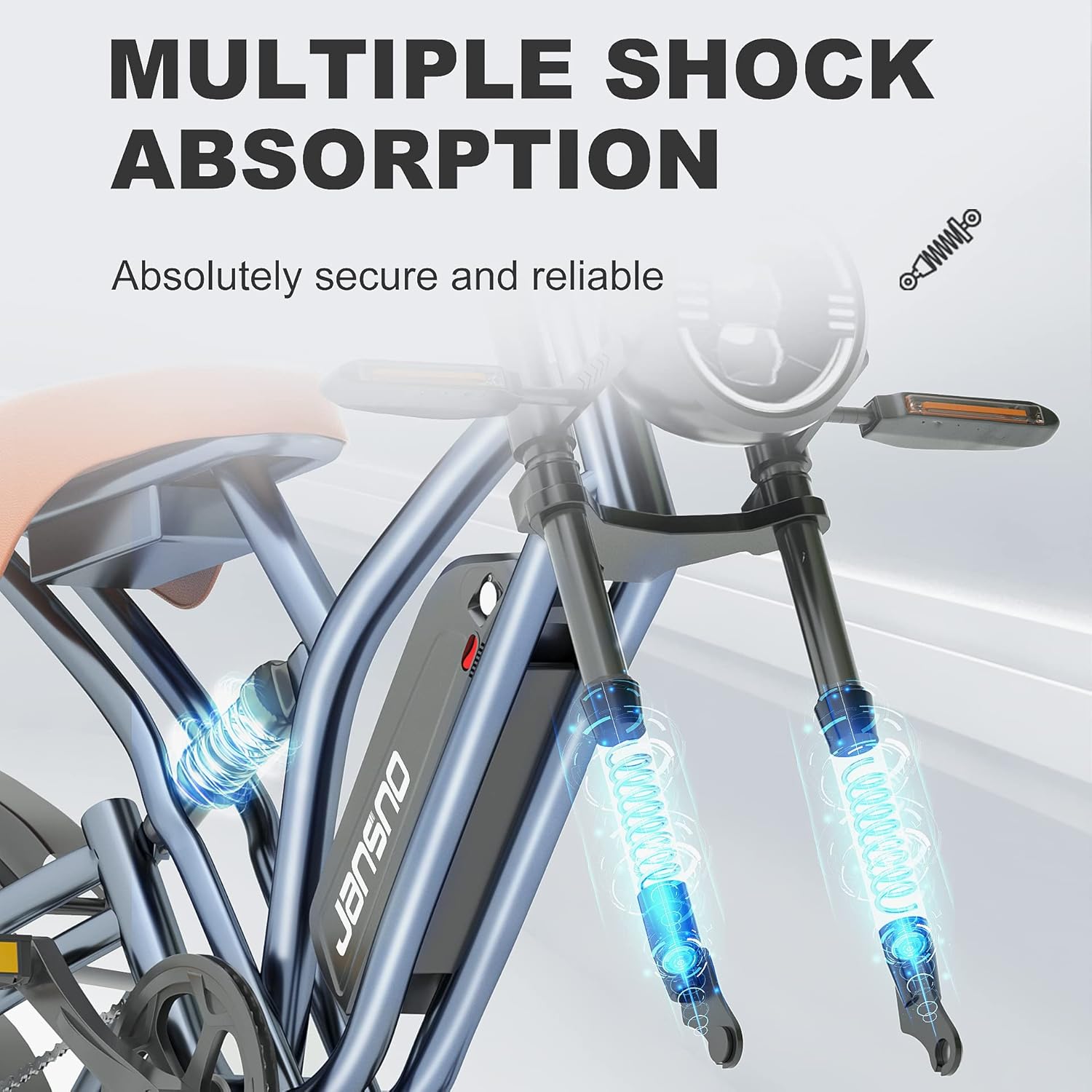 X50 Electric Bike for Adults with Powerful 750W Brushless Motor, Long-Lasting 48V 14Ah Battery, 20 Inch Fat Tires