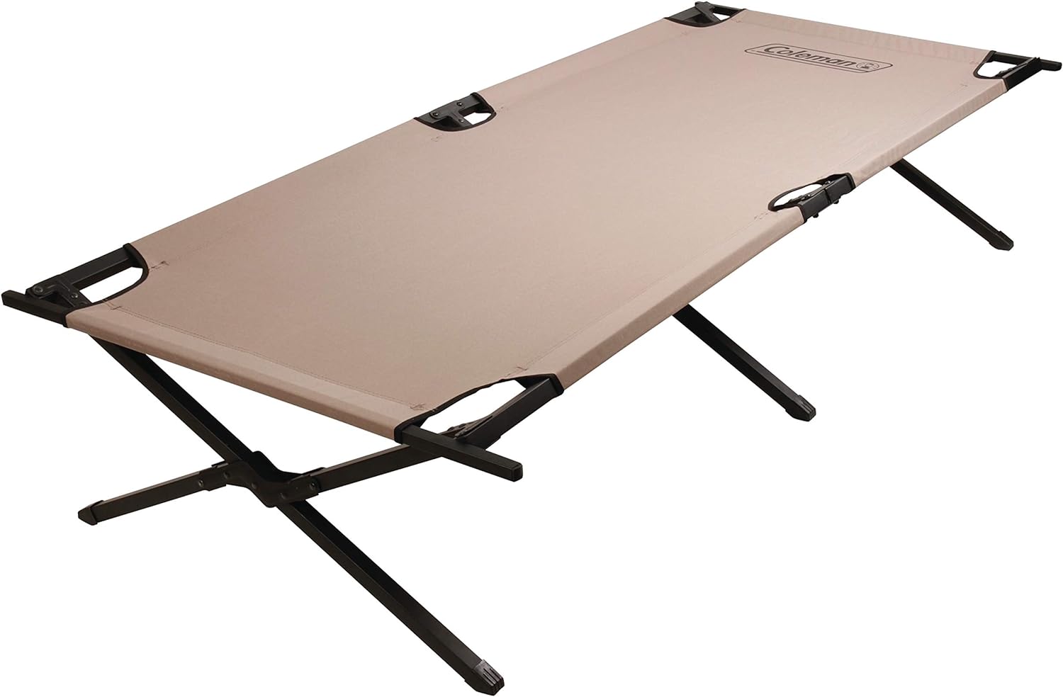Coleman Camping Tent with Instant Setup, 4/6/8/10 Person Weatherproof Tent with Integrated Rainfly & Trailhead II Camping Cot