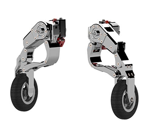 GLK | Comfort and Safe Riding Landing Gear GLX-FC209 Motorcycle Stand Accessories | With Foot Standing Wheel Operated by Electric Switch for BMW |