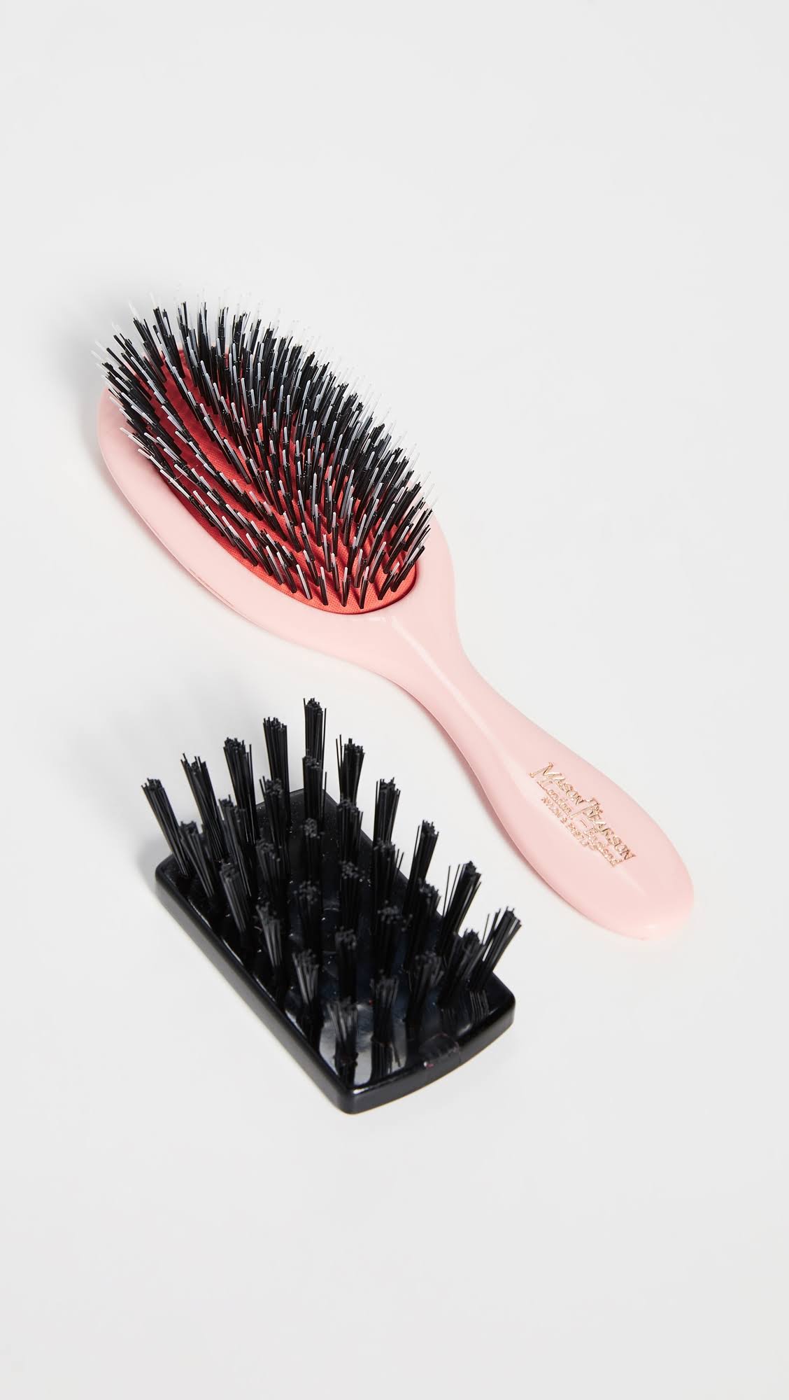 Mason Pearson Bn3 Handy Bristle and Nylon Brush Pink