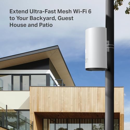 TP-Link Deco X55 AX3000 WiFi 6 Mesh System - Covers up to 6500 Sq.Ft, Replaces Wireless Router and Extender, 3 Gigabit Ports per Unit