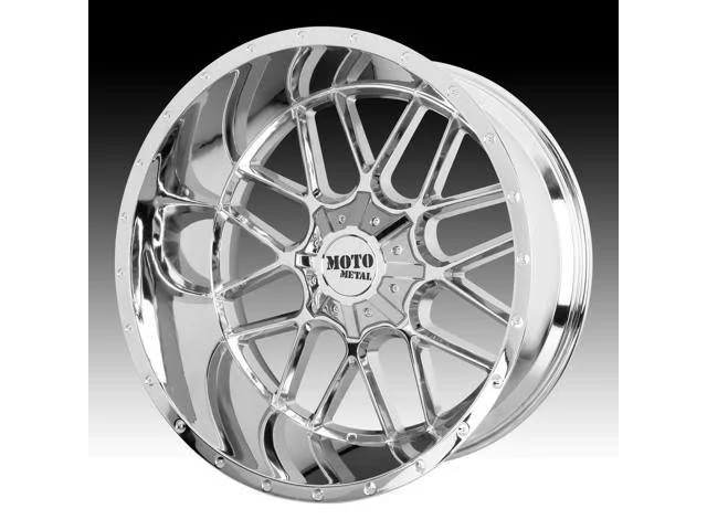 Moto Metal MO986 Siege Wheel Chrome 22x10 8x180 -18mm