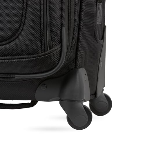 SwissGear Sion Softside Expandable Roller Luggage, Teal, 3 Piece Set (21/25/29)
