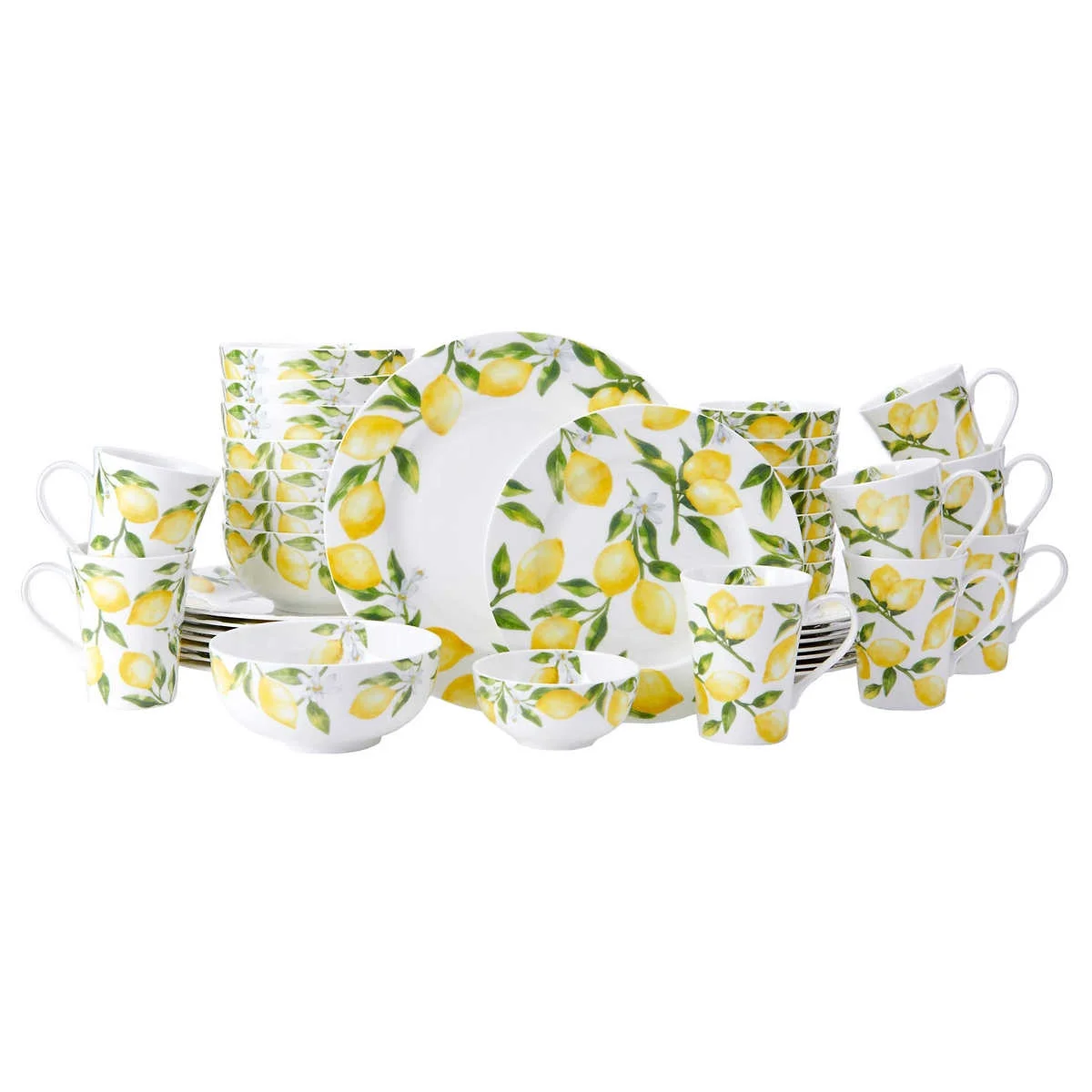 Mikasa Lemons 40-piece Dinnerware Set