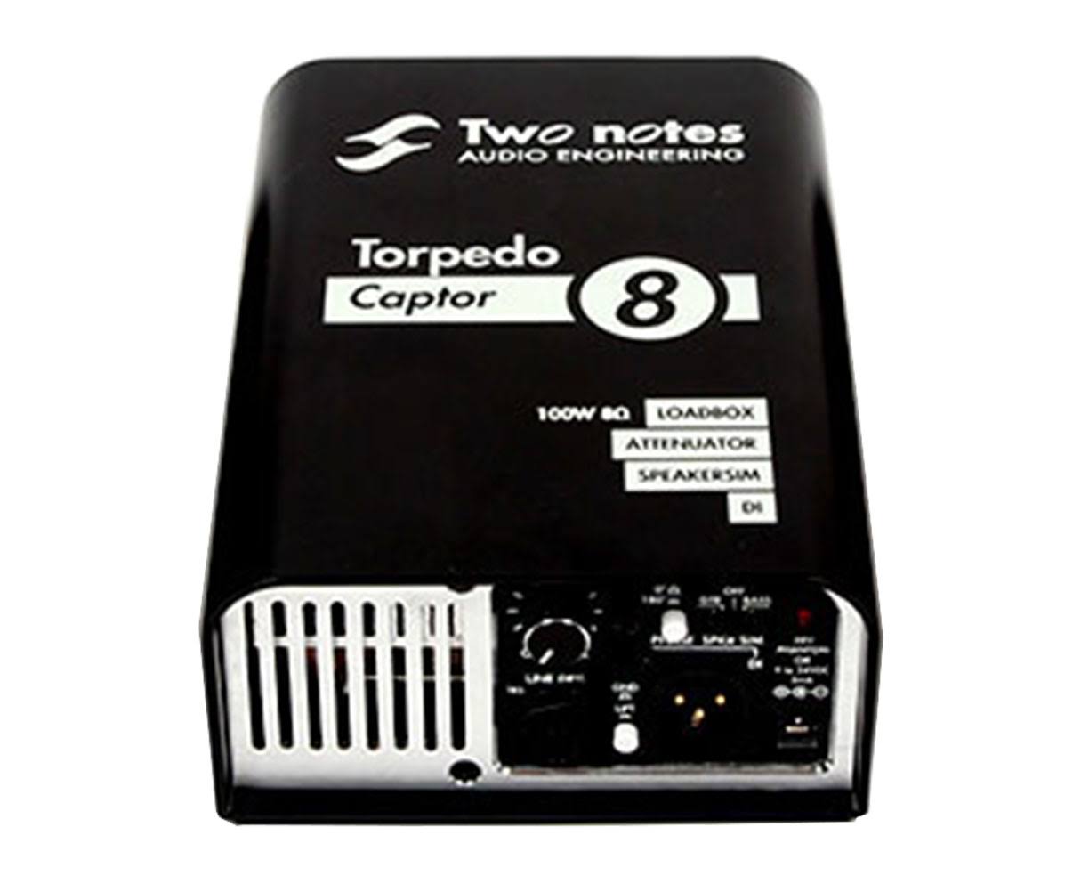 Two Notes Torpedo Captor Loadbox Attenuator di 8 Ohm