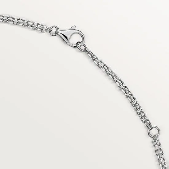 car Love Necklace With 2 Diamonds