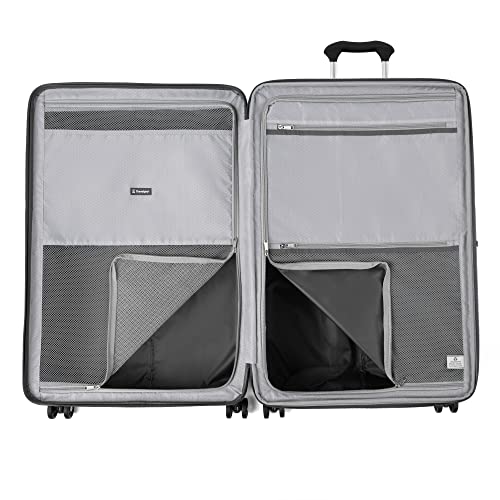 Travelpro Maxlite Air Hardside Expandable Carry on Luggage, 8 Spinner Wheels, Lightweight Hard Shell Polycarbonate Suitcase, Shadow Grey