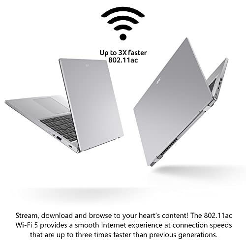 Acer Aspire Go 15 AI Ready Laptop | 15.6" FHD (1920 x 1080) IPS Display | AMD Ryzen 3 7320U | AMD Radeon 610M Graphics | 8GB LPDDR5 | 256GB PCIe Gen4