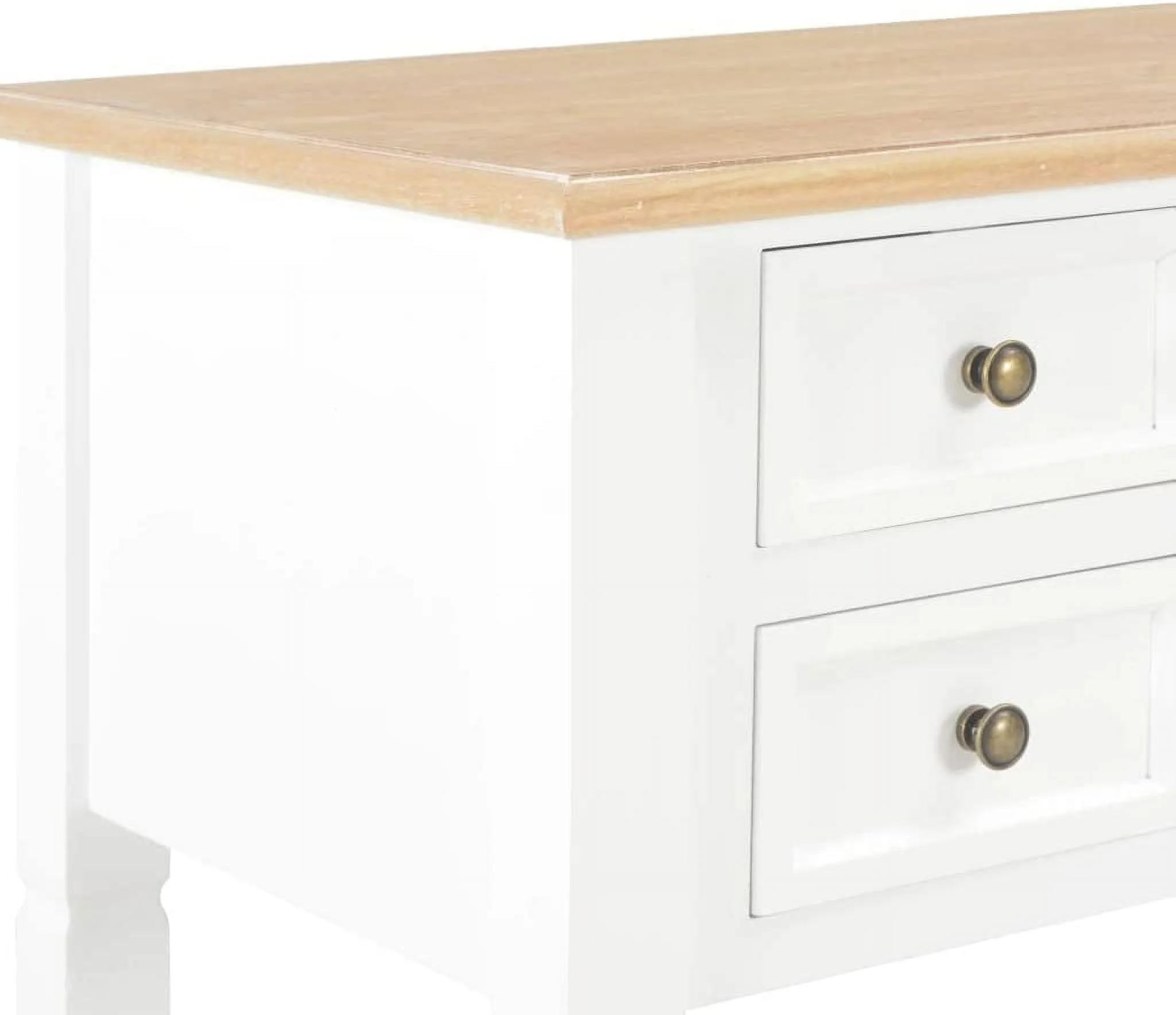 KHBIULIFE Writing Desk with 5 Drawers | Modern Dressing Table Vanity Table Makeup Table Vanity Desk for Bedroom | Wooden Writing Workstation Table
