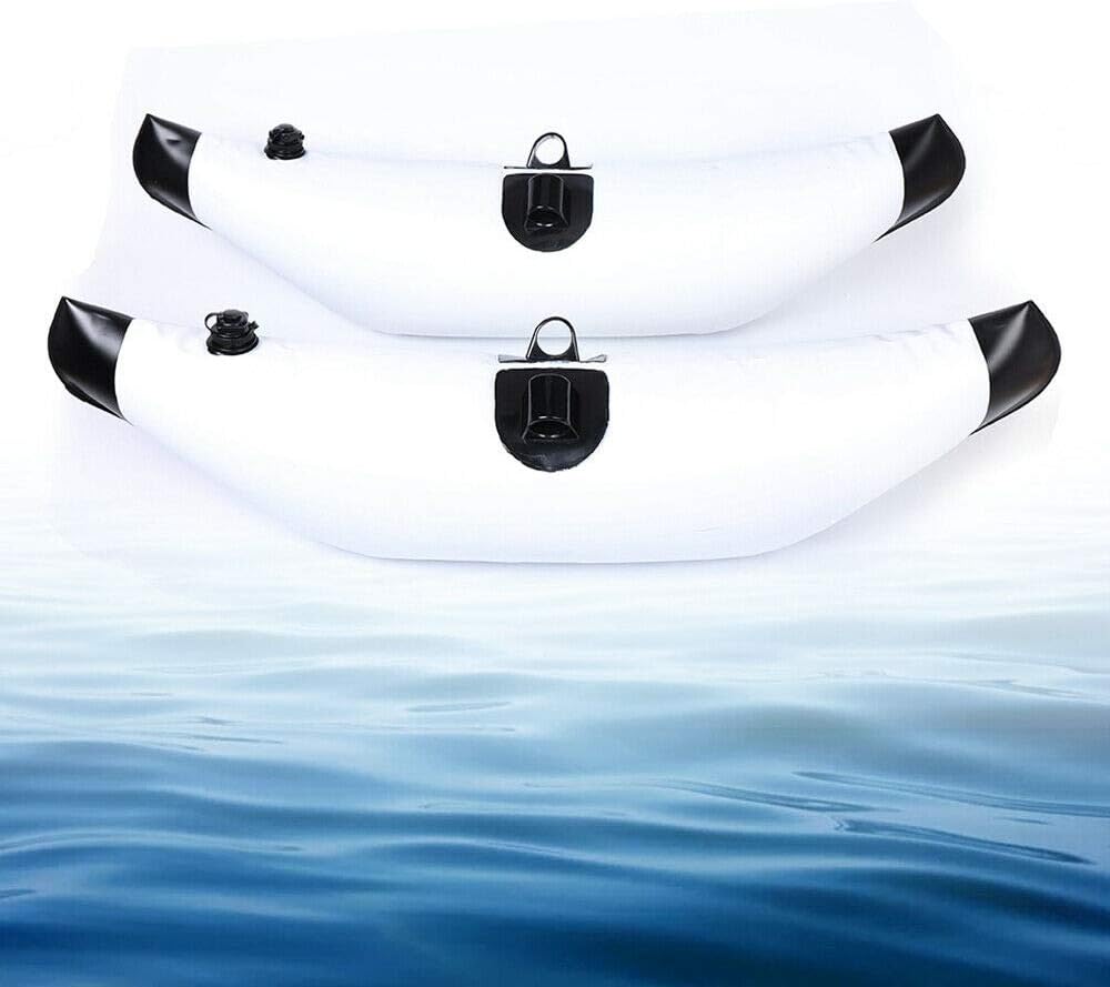 TBVECHI 2Pcs Kayak Stabilizer System, Inflatable Boat PVC Kayak Canoe Fishing Outrigger Stabilizer Pack of 2