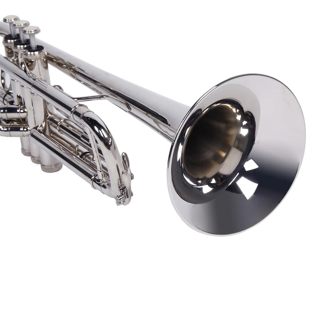 Trumpet Set for Students Beginner Bb Standard Brass Instrument ,DFITO Trumpet  with Mouthpiece Gloves Set - Curated Treasures Market