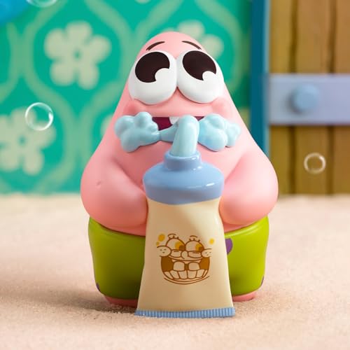 POP MART Spongebob Best Friends Series Figures, Spongebob Blind Box Figures, Random Design Action Figures Collectible Toys Home Decorations