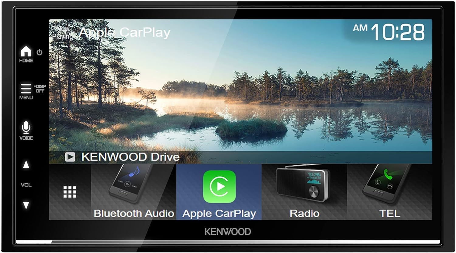 KENWOOD DMX7709S 6.8-Inch Capacitive Touch Screen, Car Stereo, CarPlay and Android Auto, Bluetooth