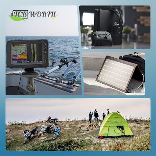 12V 100Ah LiFePO4 Battery, Rechargeabel Deep Cycle Lithium Batteries, 100A BMS with Low-Temp Protection, Perfect for RV, Solar, Boat, Marine