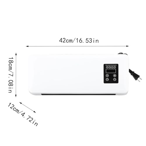 Mini Split AC/Heating System, Wall Mounted Portable Ductless Air Conditioner Fan With Remote, 2024 Wall Mounted Air Curtain Fan 2 In 1