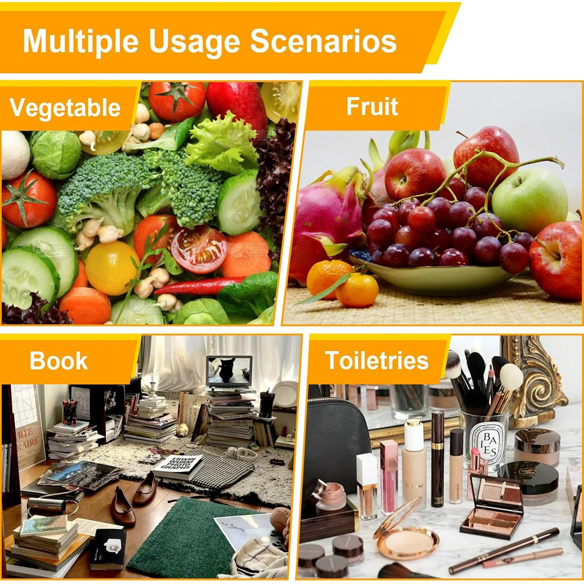 Milk Crates Heavy Duty, Crates for Storage, 20L Plastic Stackable Storage Baskets for Organizing