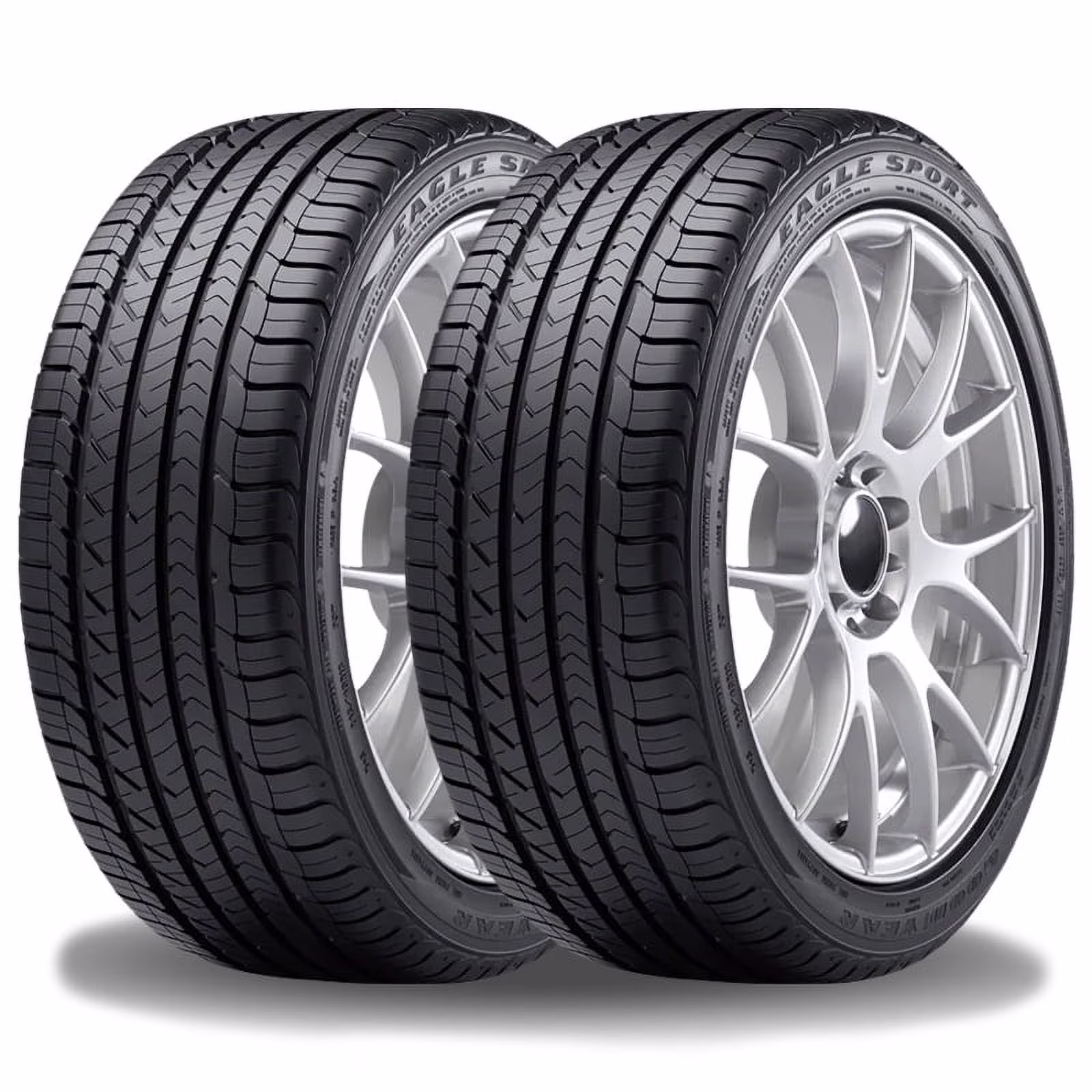 2 Goodyear Eagle Sport All Season 255/35R18 94W XL Performance 50K Mile M+S Tire 109080366 / 255/35/18 / 2553518