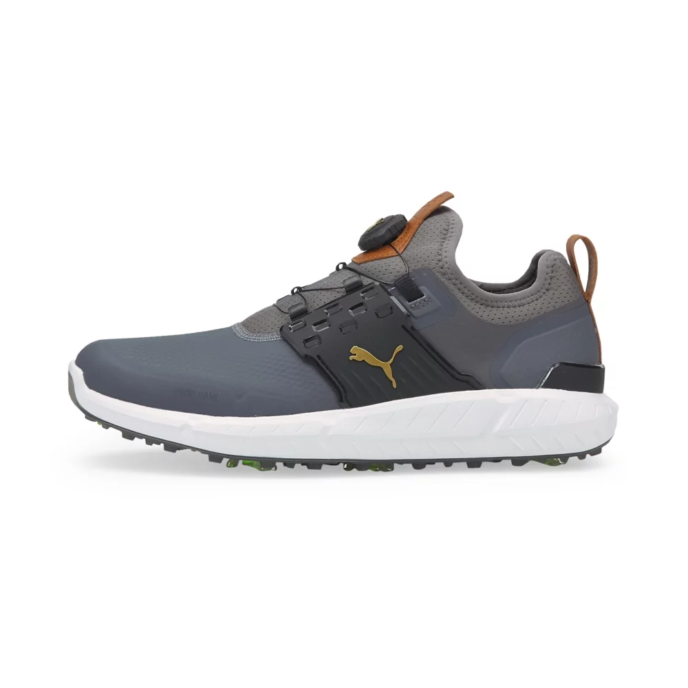 Puma Ignite Articulate Disc Shade/Puma Team Gold/Black Men Golf Shoe Choose Size - Radiant Selections