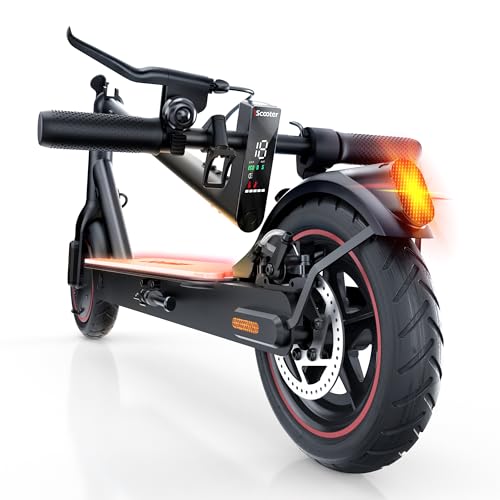 iScooter Electric Scooter for Adults & Teens, 25/19/18 Miles Long Range, 21/20/19 Mph Top Speed, 500W Peak Motor