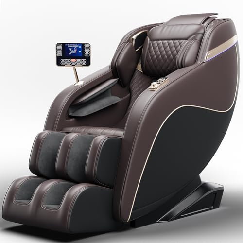 Massage Chair Full Body, Zero Gravity Massage Recliner Chairs with Hip Heat, Foot Massage and Air Massage System for Touch Screen Controller