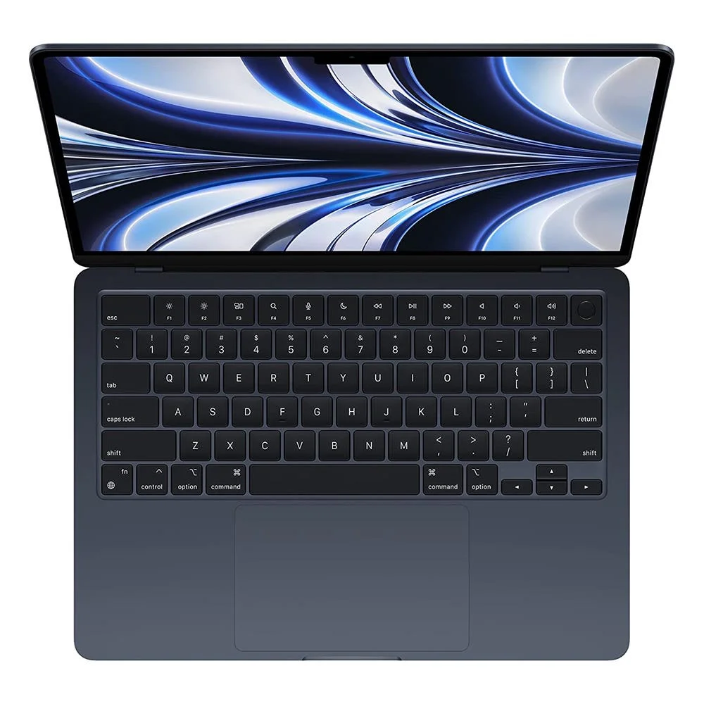 Restored Apple Macbook Air 13.6-inch (8GPU, Midnight) 3.5Ghz 8-Core M2 (2022) Laptop 256 GB Flash HD & 8GB RAM-Mac OS (Certified