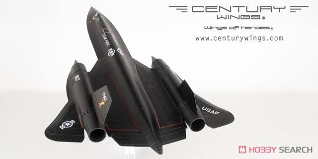 Century Wings - SR-71A Blackbird &Lightning Bolt& 9th Usaf, 1977- 1:72