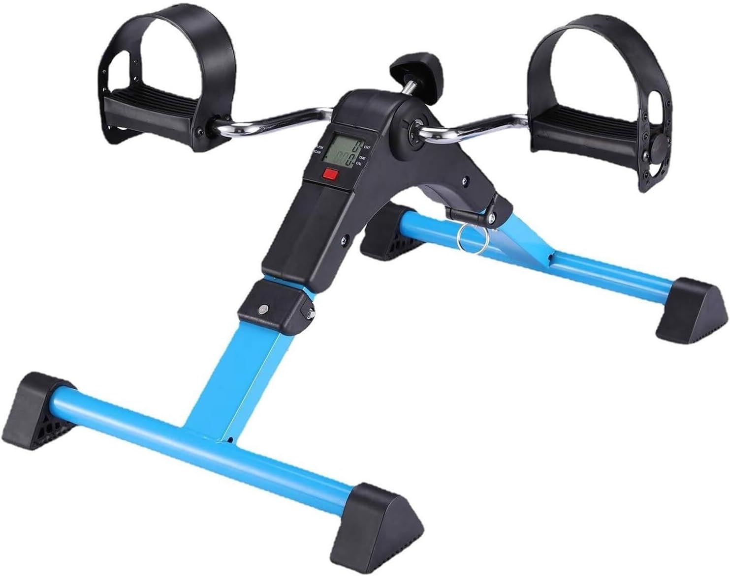 Electric Pedal Portable Mini Exercise Bike Stepper Under Desk Bike Pedal Exerciser, Indoor Elderly Rehabilitation Exercise Machine