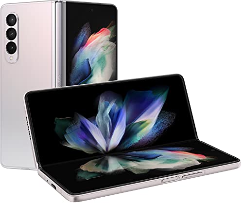 SAMSUNG Galaxy Z Fold 3 5G US Version, 256GB, Phantom Black - Unlocked (Renewed)