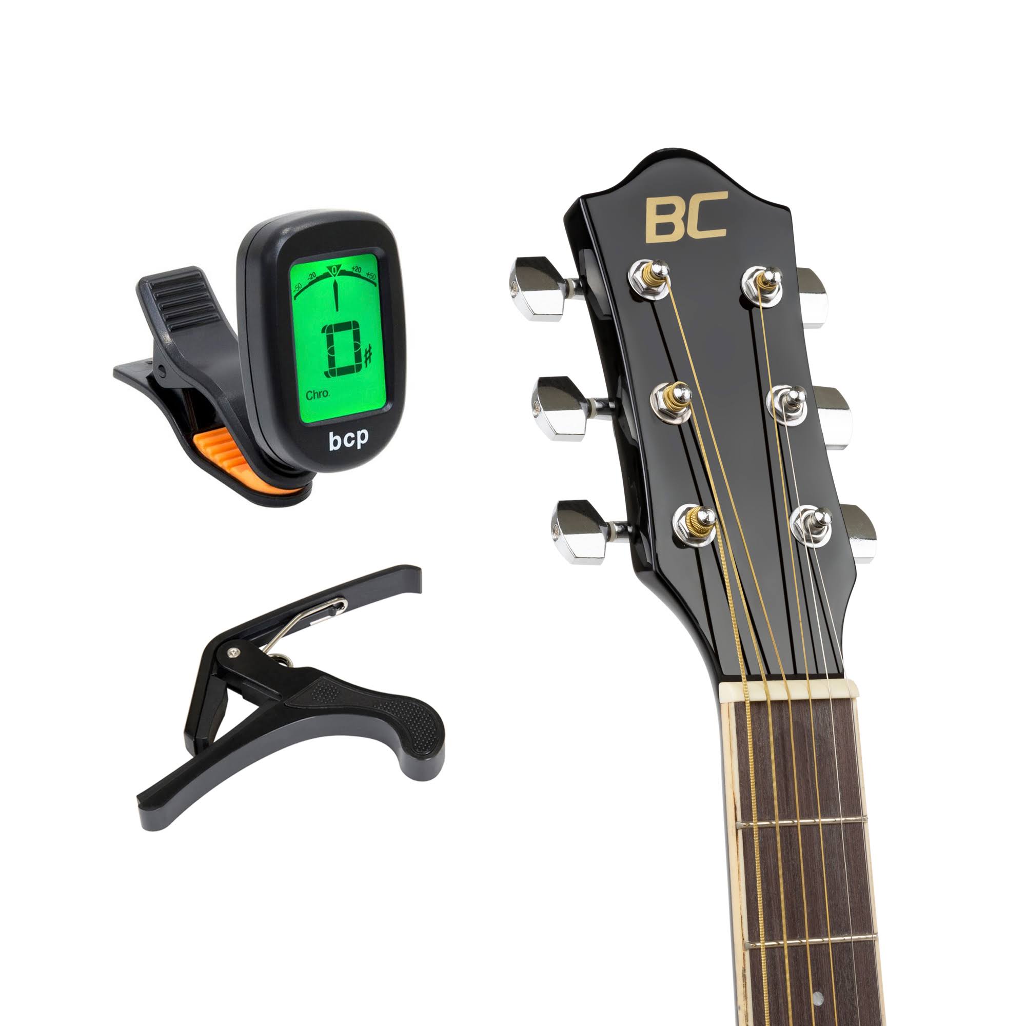 Best Choice Products 41in Full Size Acoustic Electric Cutaway Guitar Set w/ Capo, E-Tuner, Bag, Picks, Strap - Blue