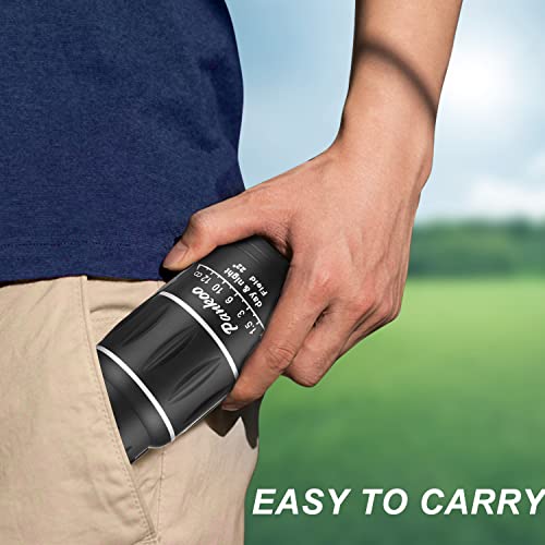 16X52 Monocular Telescope High Powered for Adults, 2023 Power Prism Compact Monoculars for Adults,HD Monocular Scope for Gifts, Outdoor Activity