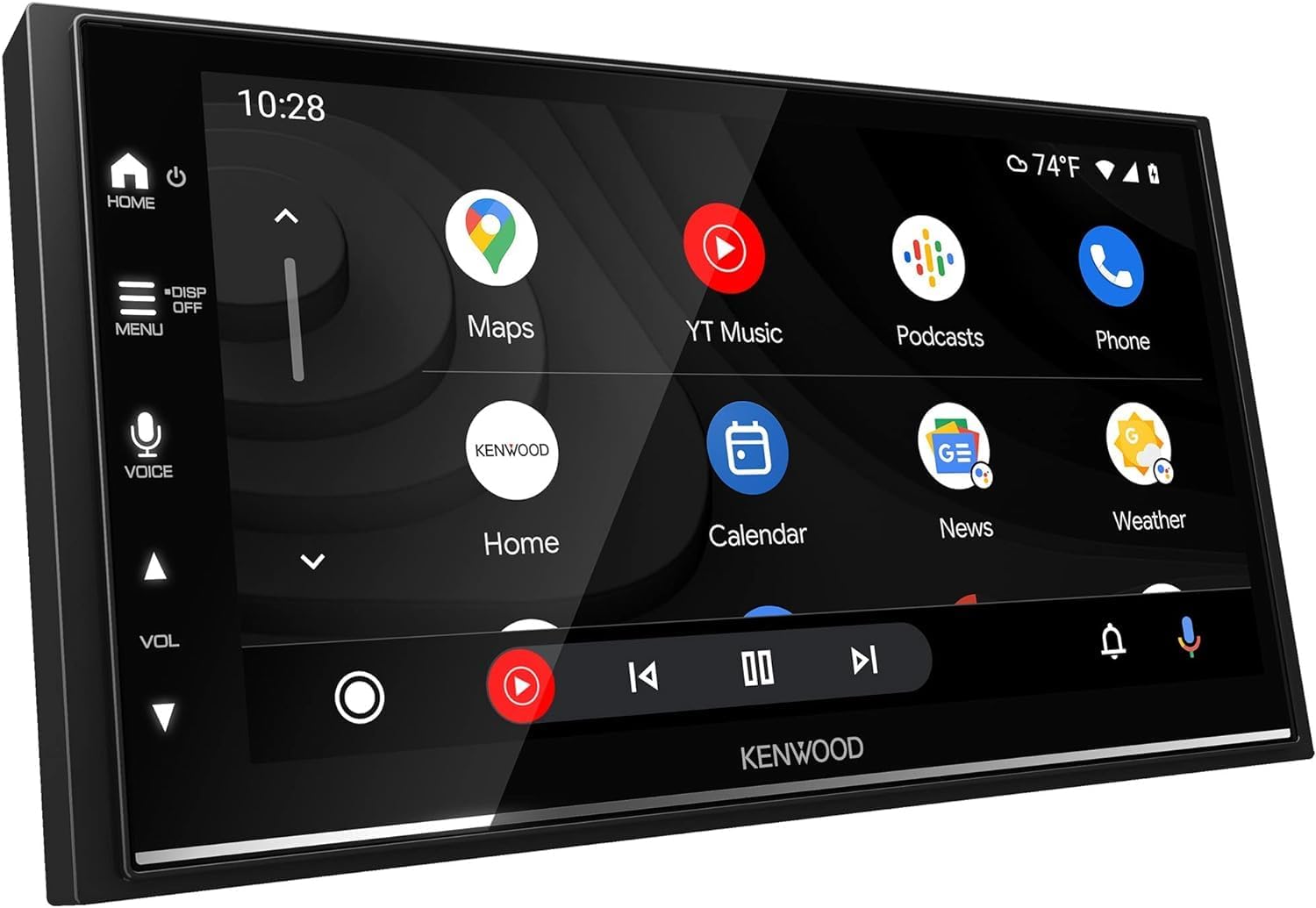 KENWOOD DMX7709S 6.8-Inch Capacitive Touch Screen, Car Stereo, CarPlay and Android Auto, Bluetooth