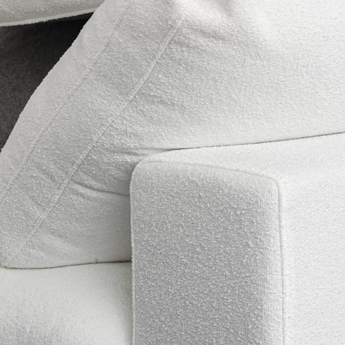 160.6" Cloud Couch Modular Sectional Sofa for Livingroom,Oversized Convertible Sofa with Storage Ottomans,6 Seat Wide Couches