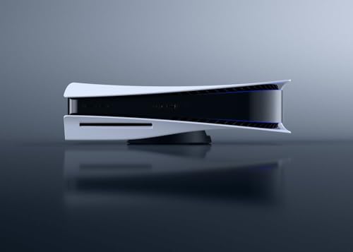 PlayStation 5 Disc Version 825GB SSD Console with Wireless Dualsense Controller - PS5 Gaming System, White (Renewed)