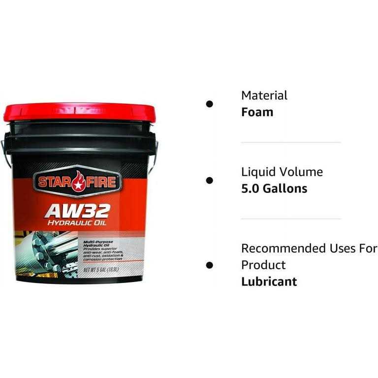 Starfire Premium Lubricants AW 32 Hydraulic Oil - Shop Hardware Tools Online Store