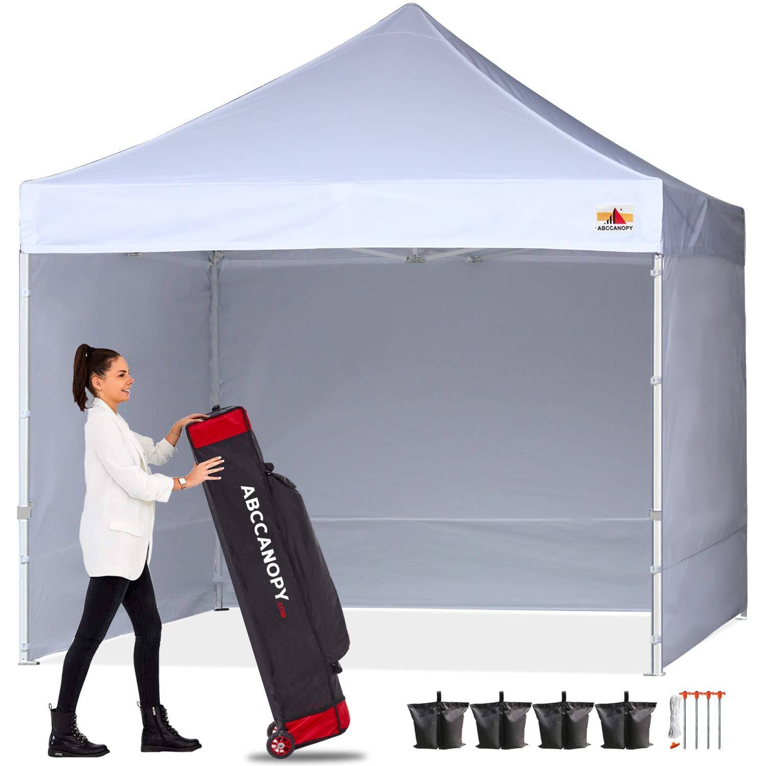 ABCCANOPY (18+colors) 8ft by 8ft EZ Pop Up Canopy Tent Commercial Instant