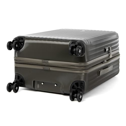 Travelpro Maxlite Air Hardside Expandable Carry on Luggage, 8 Spinner Wheels, Lightweight Hard Shell Polycarbonate Suitcase, Shadow Grey