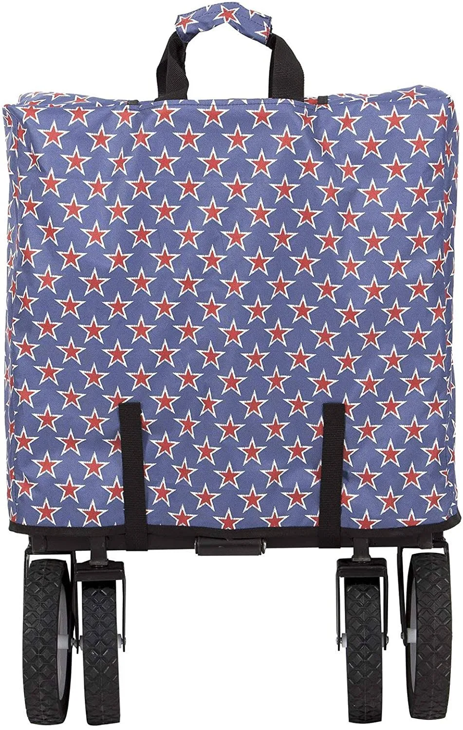 Mac Sports Collapsible Folding Outdoor Utility Wagon, Americana