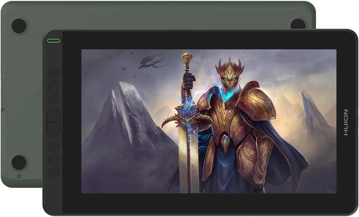 HUION Kamvas 13 Graphics Drawing Tablet with Screen Pen Display with Full Laminated Screen Battery-Free Stylus 8192 Pressure Sensitivity Tilt 8
