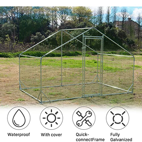 Large Metal Chicken Coop