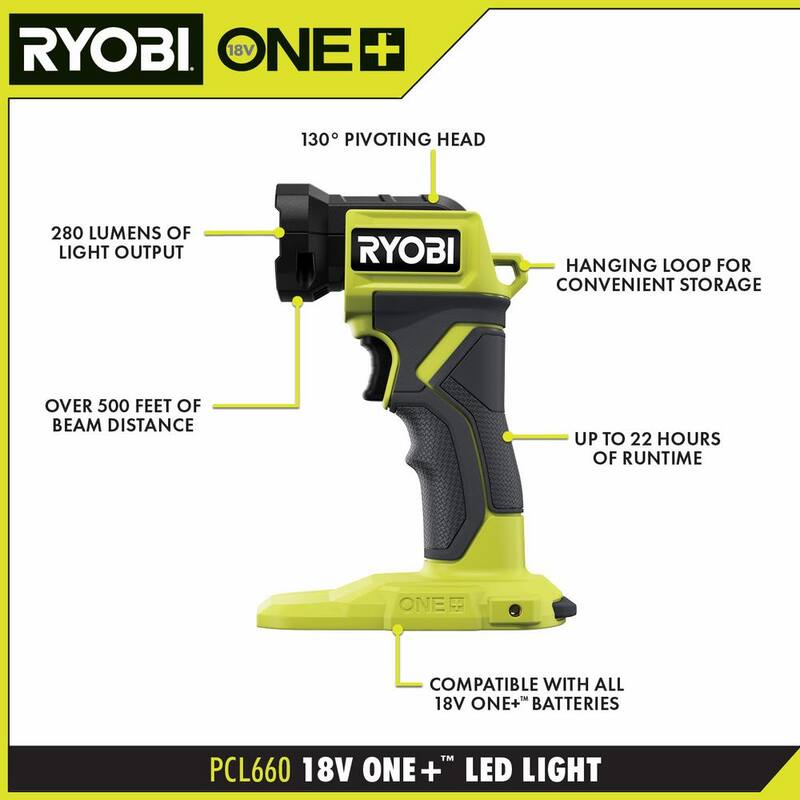 ONE+ 18V Cordless 4-Tool Combo Kit with 1.5 Ah Battery, 4.0 Ah Battery, Charger, and LINK Rolling Tool Box